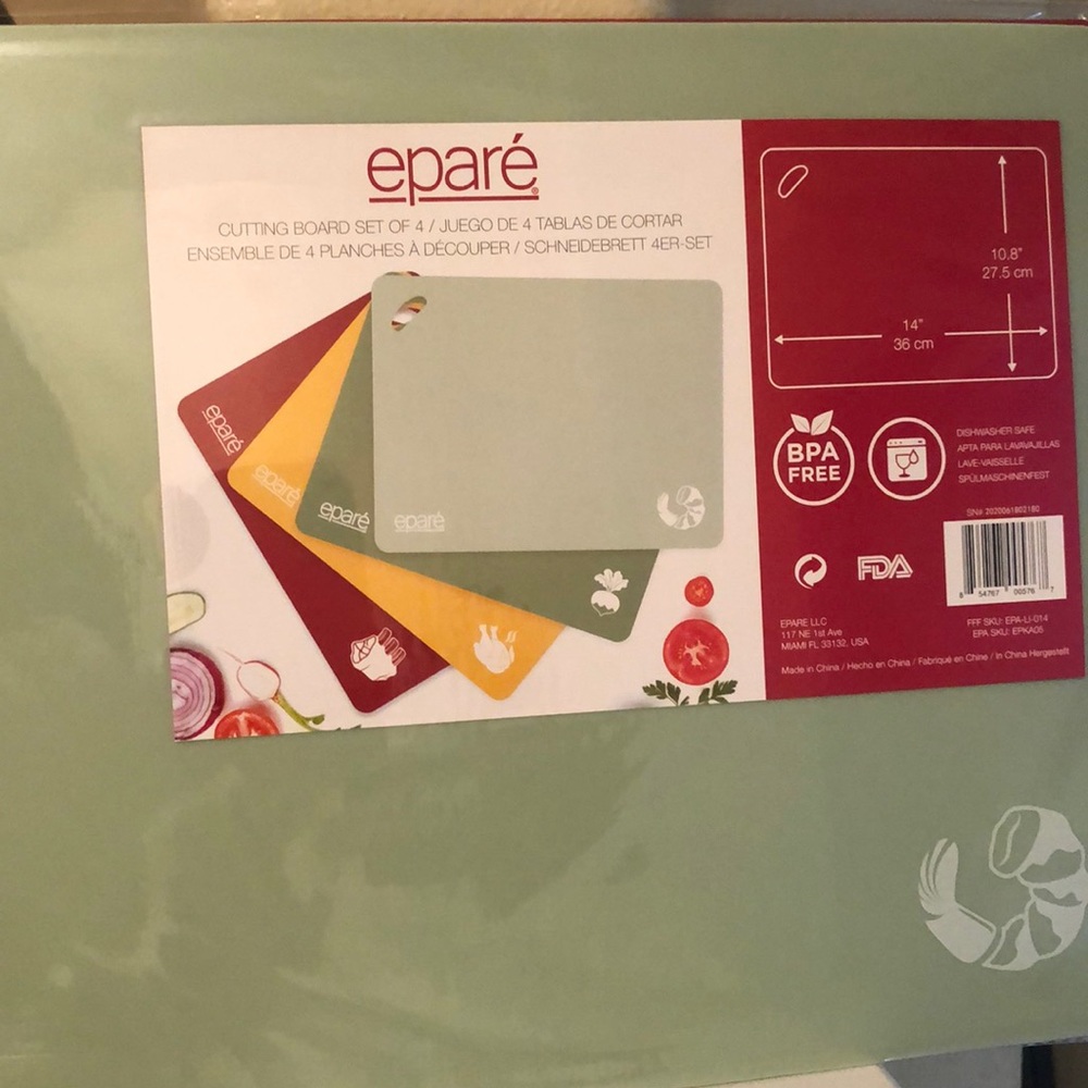 Epare Cutting Board Set Of 4